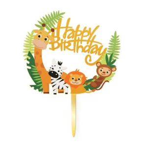 Topper safari Happy Birthday