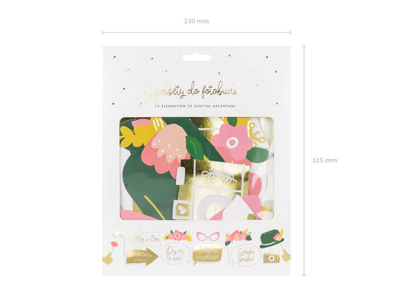 Gadżety do zdjęć ślub mix