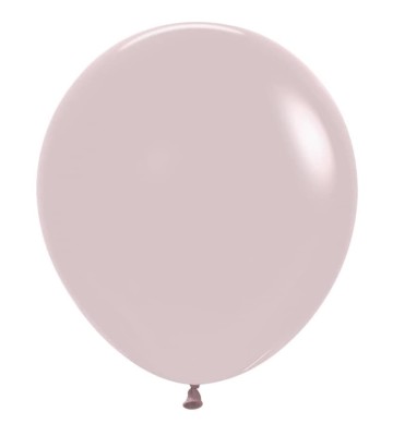 Balon pastelowy Pastel Dusk Rose brudny różowy, 45 cm 1 szt.