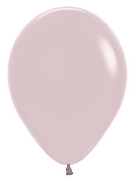 Balony pastelowe Pastel Dusk Rose brudny różowy, 12 cm 3 szt.