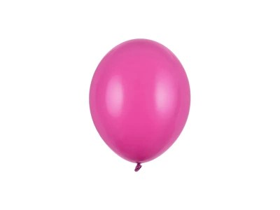 Balony pastelowe różowy mocny fuksja Pastel Hot Pink strong, 12 cm 3 szt.