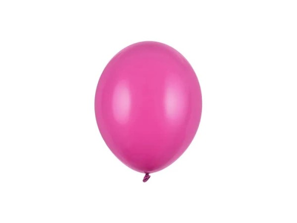 Balony pastelowe różowy mocny fuksja Pastel Hot Pink strong, 12 cm 3 szt.