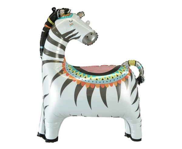 Balon foliowy Zebra, 71x86 cm