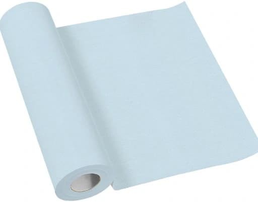 Bieżnik papierowy niebieski jasny Airlaid, 0,4 x 24m