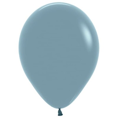 Balony pastelowe Pastel Dusk Blue mglisty niebieski, 30 cm 3 szt.