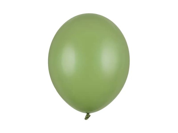 Balony pastelowe rozmarynowa zieleń Pastel Rosemary Green strong, 30 cm 3 szt.