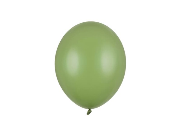 Balony pastelowe rozmarynowa zieleń Pastel Rosemary Green strong, 23 cm 3 szt.