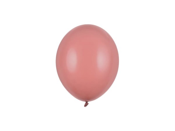 Balony pastelowe dzika róża Pastel Wild Rose strong, 12 cm 3 szt.