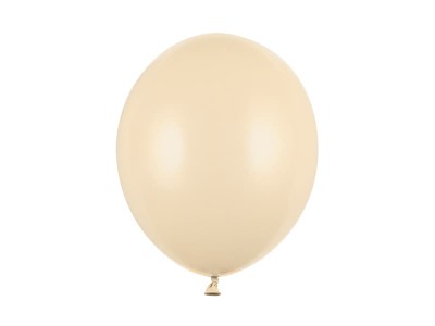 Balony pastelowe nude beżowe Alabaster strong, 30 cm 3 szt.