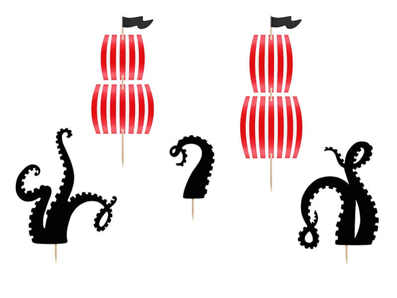 Toppery na tort pirackie