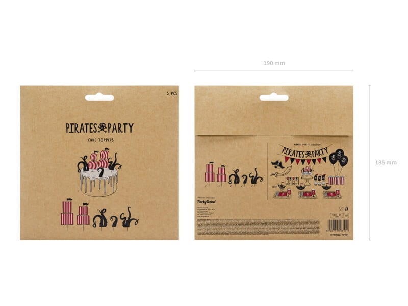 Pirackie toppery na tort