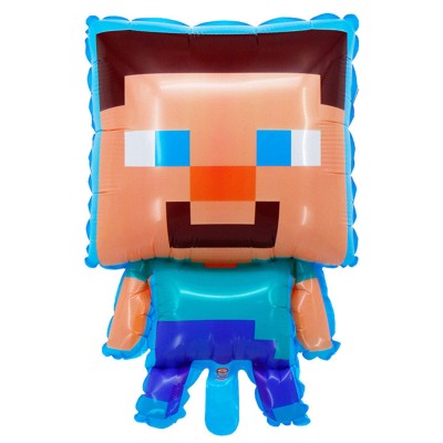 Balon foliowy Minecraft Steve (4073), 42x66 cm (luz)