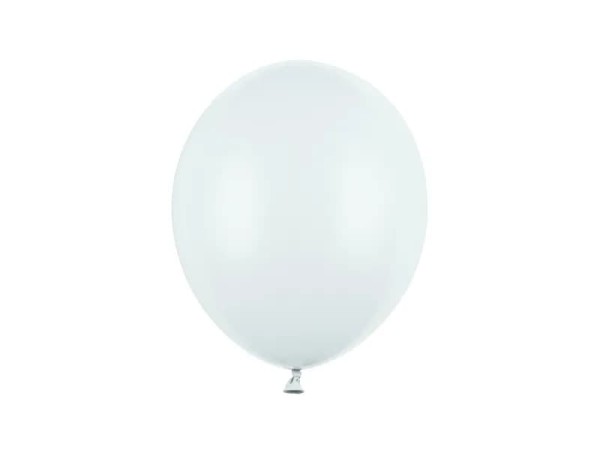 Balony pastelowe blady niebieski Pastel Light Misty Blue strong, 27 cm 3 szt.