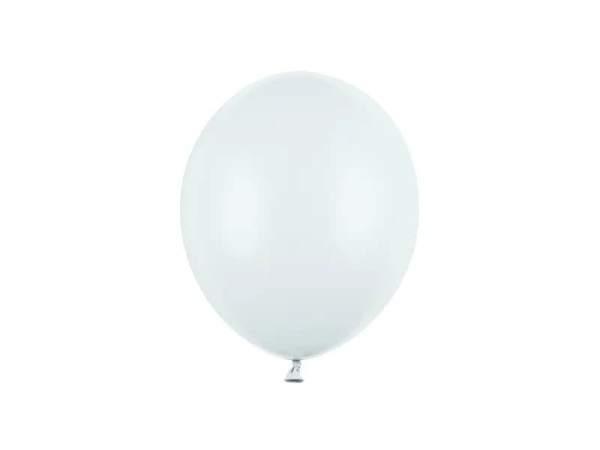 Balony pastelowe blady niebieski Pastel Light Misty Blue strong, 23 cm 3 szt.