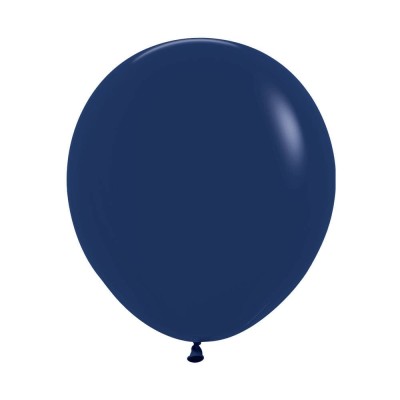 Balon pastelowy granatowy Fashion Navy Blue, 45 cm 1 szt.