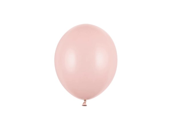 Balony pastelowe delikatne mgliste różowe Pastel Dusty Rose strong, 12 cm 3 szt.