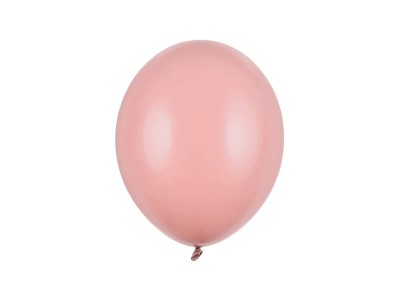 Balony pastelowe ciemne mgliste różowe Pastel Dark Dusty Rose strong, 27 cm 3 szt.