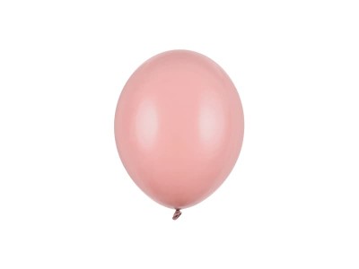 Balony pastelowe ciemne mgliste różowe Pastel Dark Dusty Rose strong, 12 cm 3 szt.
