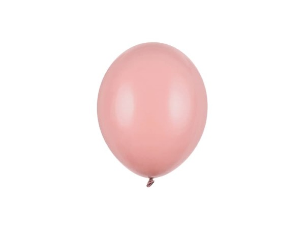 Balony pastelowe ciemne mgliste różowe Pastel Dark Dusty Rose strong, 12 cm 3 szt.