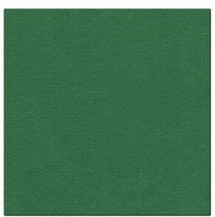 Serwetki papierowe Punta Punta ciemne zielone, 38 cm 50 szt.