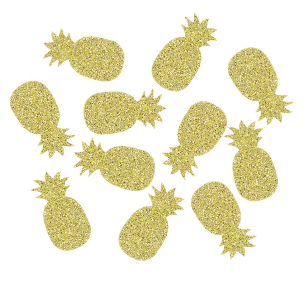 Konfetti brokatowe ananas