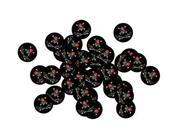 Konfetti papierowe Pirat, 36 szt.