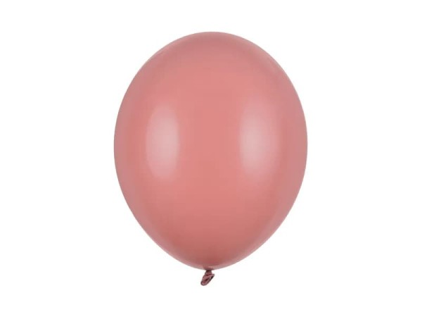 Balony pastelowe różowe dzika róża Pastel Wild Rose strong, 30 cm 10 szt.