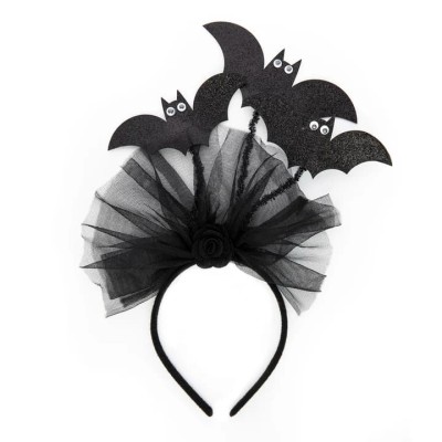 Opaska na Halloween Trzy Nietoperze