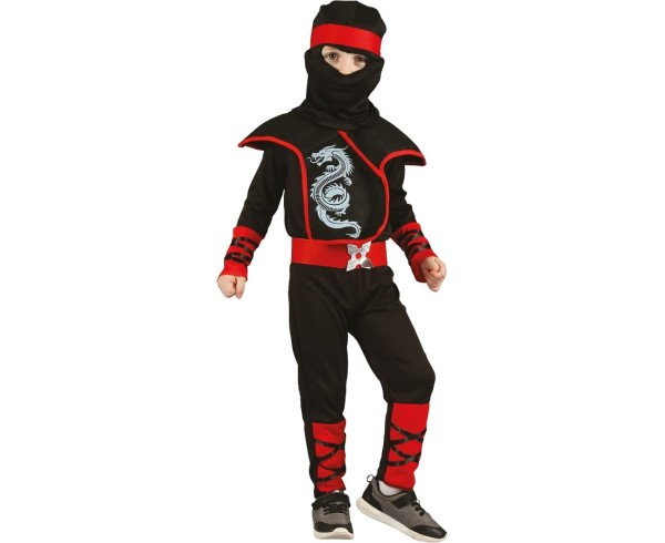 Strój przebranie dla dzieci Ninja Wojownik, 92/104 cm