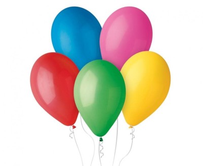 Balony pastelowe kolorowe, 30 cm 3 szt.