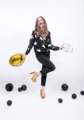 30 urodziny złoty balon foliowy