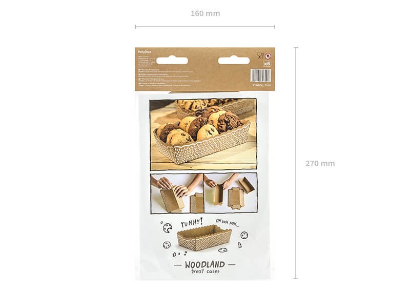 Leśne przyjęcie foremki na ciastka