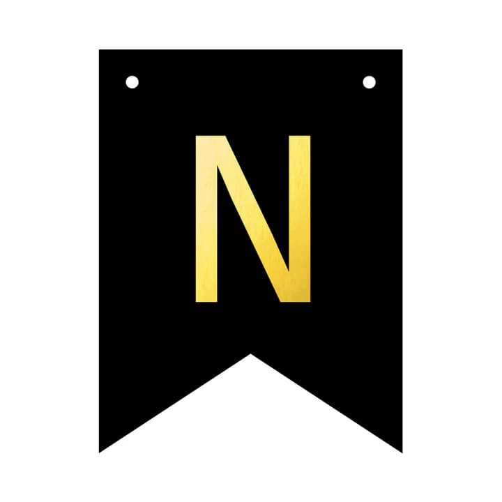 baner-flagi-diy-czarno-zloty-litera-n-16cm.jpg