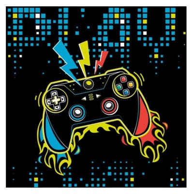 Serwetki papierowe Gracz Joystick pady konsola, 20 szt.