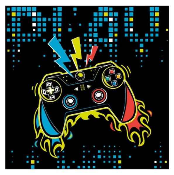 Serwetki papierowe Gracz Joystick pady konsola, 20 szt.