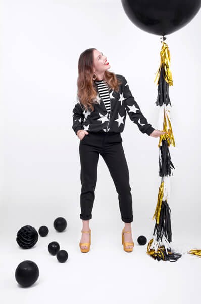 Balon gigant czarny