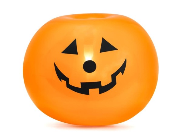 Balony lateksowe świecące Dynie, 25 cm 5 szt.