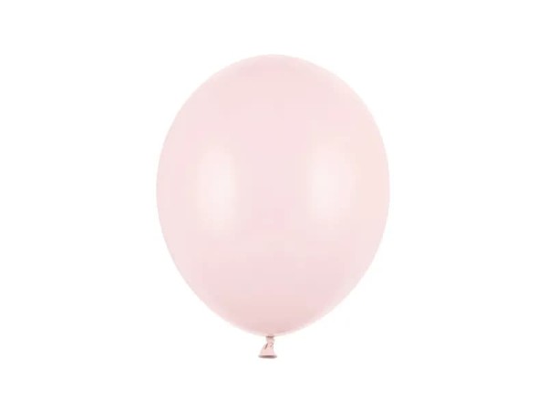 Balony pastelowe różowy jasny Pastel Pale Pink strong, 27 cm 3 szt.