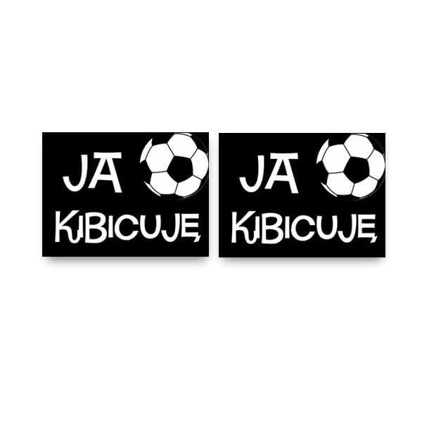 Naklejka na buty ja kibicuje
