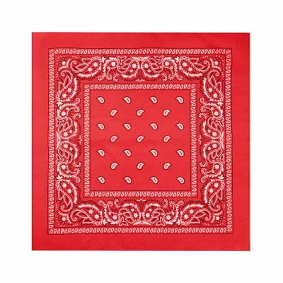 Chusta chustka bandana bandamka czerwona