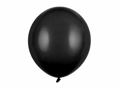 Balon pastelowy czarny Pastel Black strong, 43 cm 1 szt.