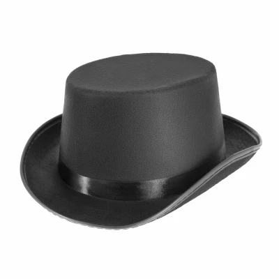 Kapelusz cylinder dziecięcy czarny
