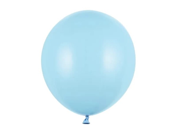 Balony pastelowe niebieski dziecięcy Pastel Baby Blue strong, 43 cm 25 szt.