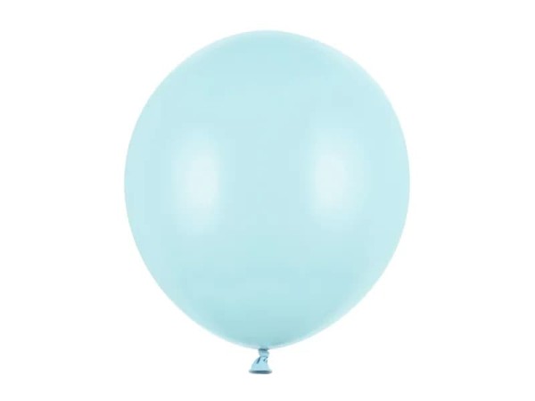 Balony pastelowe niebieski jasny Pastel Light Blue strong, 43 cm 25 szt.
