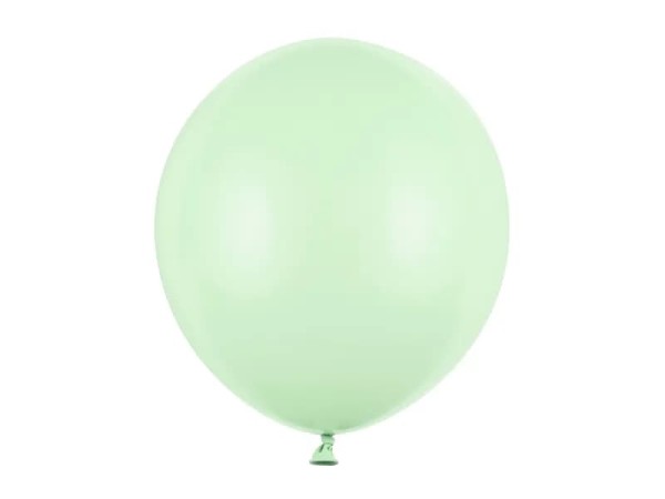 Balony pastelowe pistacjowy zielony Pastel Pistachio strong, 43 cm 25 szt.