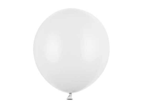 Balon pastelowy biały Pastel Pure White strong, 43 cm 1 szt.