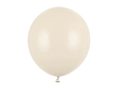 Balon pastelowy nude beżowe Alabaster strong, 43 cm 1 szt.