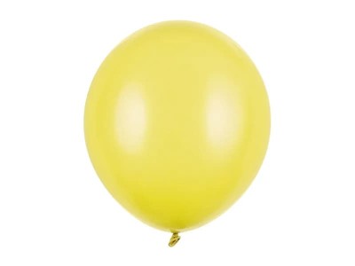 Balon pastelowy żółty miodowy Pastel Honey Yellow strong, 43 cm 1 szt.