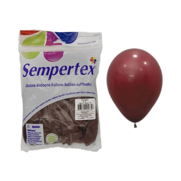 Balony pastelowe ciemny czerwony bordowy Merlot, 12 cm 50 szt.