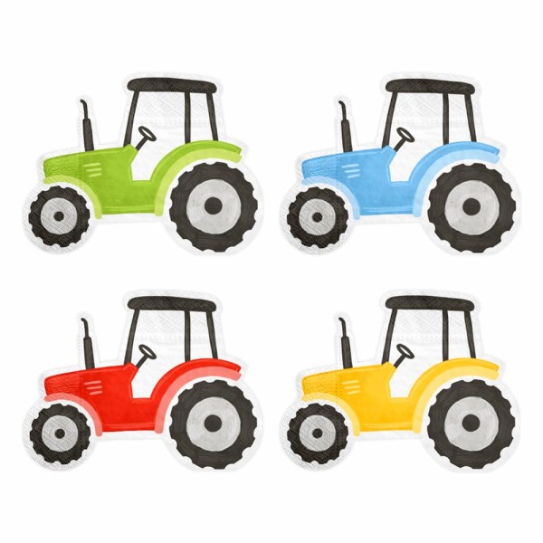 Serwetki papierowe Farma Traktor, 12 szt.